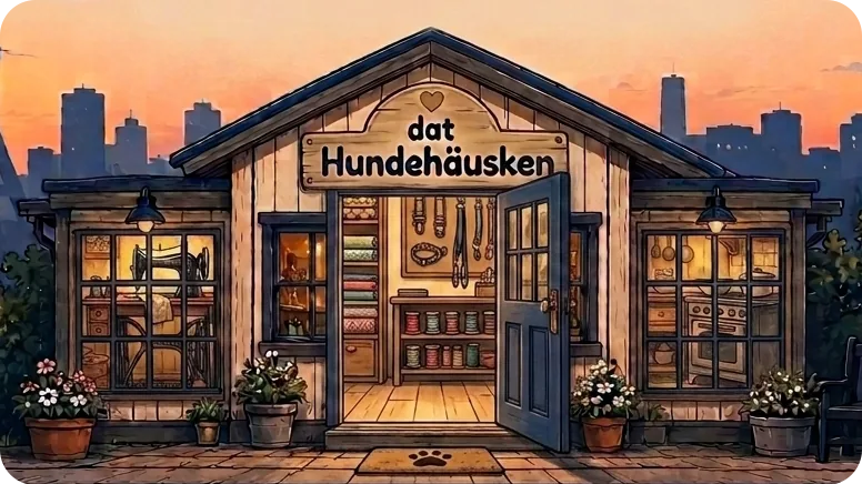 dat Hundehäusken – Laden von innen